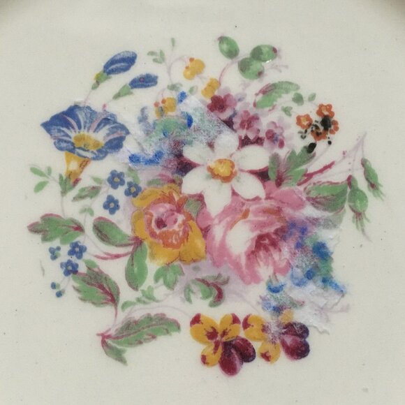 Vintage Old Staffordshire Johnson Bros England MARLOW Dessert Plate #5 - Picture 3 of 7